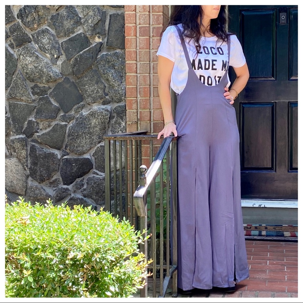 ✨LAST✨BOHEMIAN CHIC SIDE POCKET WIDE LEG JUMPSUIT - Picture 7 of 13